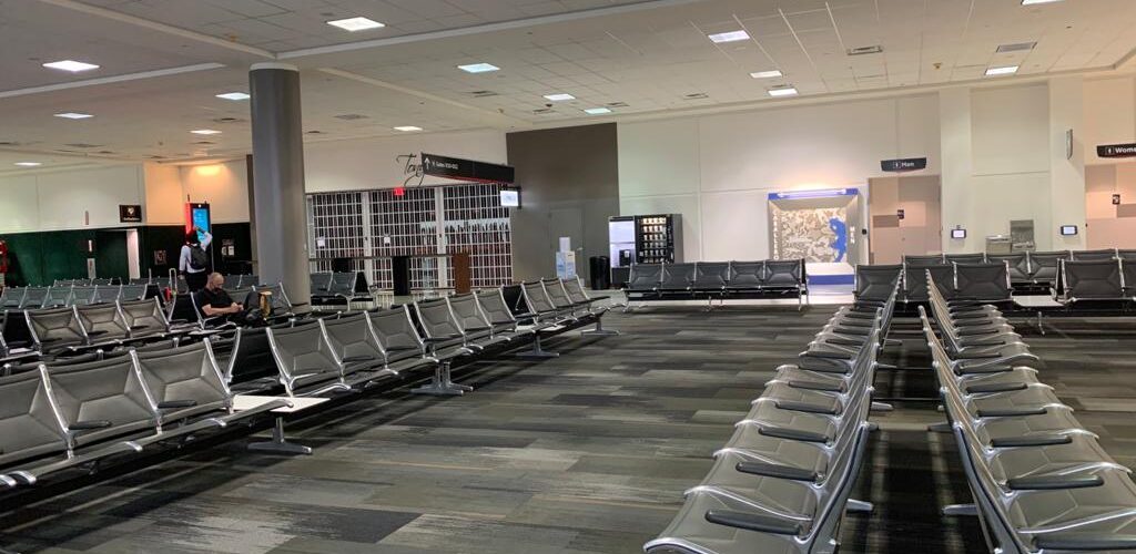 Houston Airport Empty